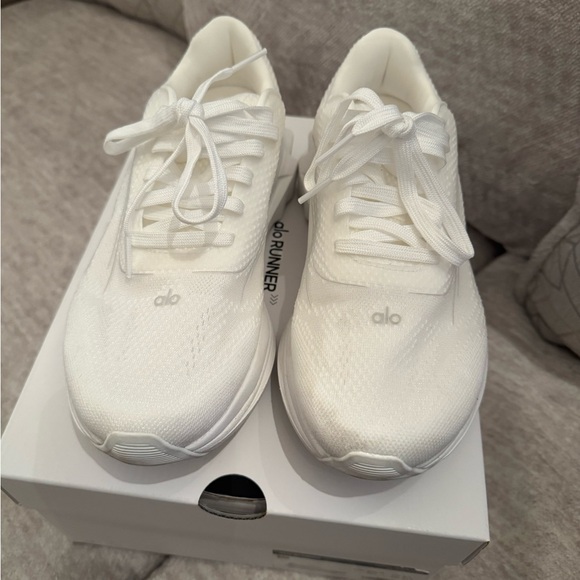 ALO Yoga Shoes - Alo White Sneakers